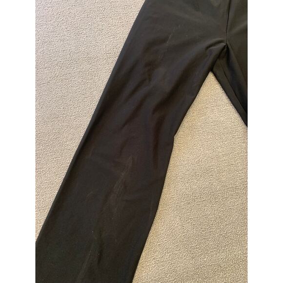 Vintage Nike Women Small Petite Black Straight Leg Pants Made in Taiwan 90's Y2K - Picture 12 of 14